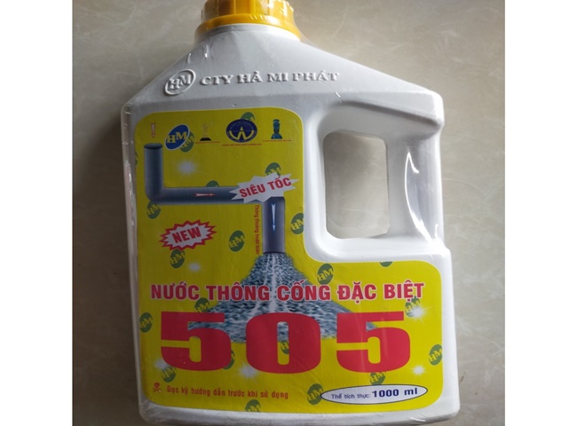 Hướng dẫn sử dụng nước thông cống hiệu quả nhất