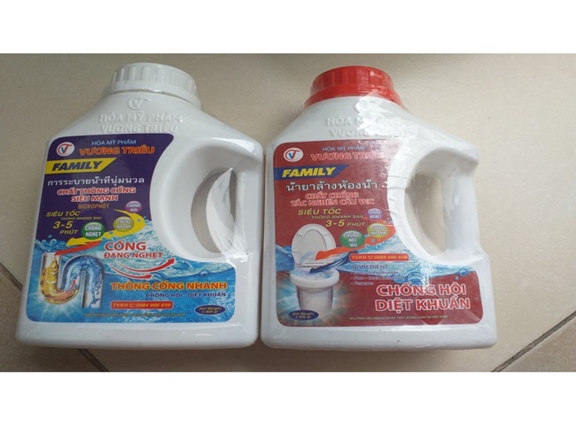 Hóa chất thông cống Family được ưa chuộng