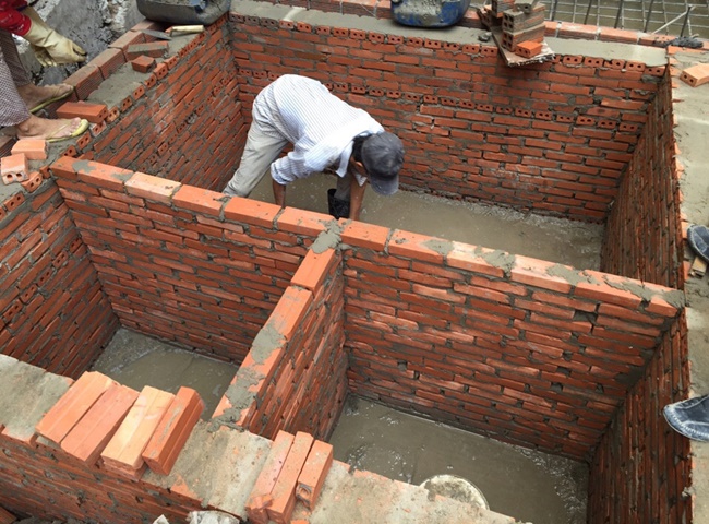 Cách xây dựng hầm cầu tự hoại cụ thể và đúng kỹ thuật