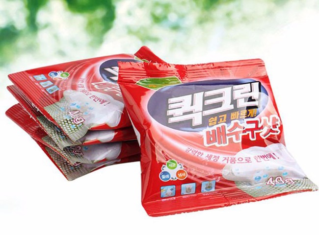 Bột thông bồn cầu Hàn Quốc được người tiêu dùng đánh giá cao