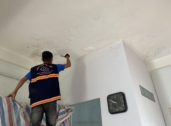 Những lưu ý khi thực hiện cách chống thấm dột trần nhà