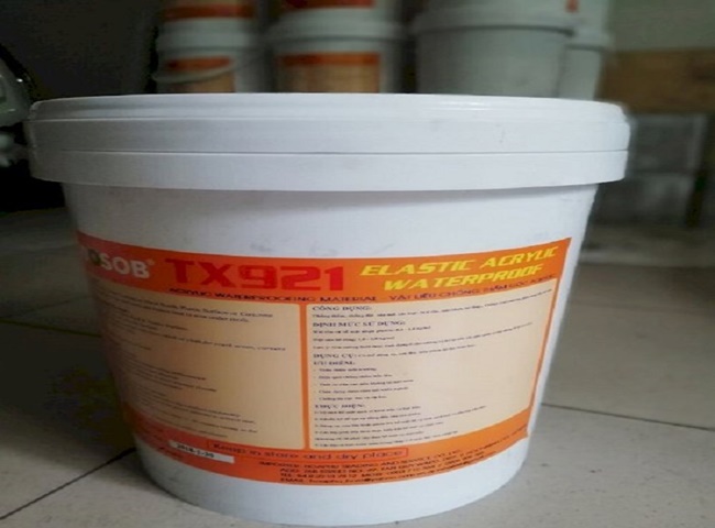 Thương hiệu keo chống thấm dột triệt để TX911