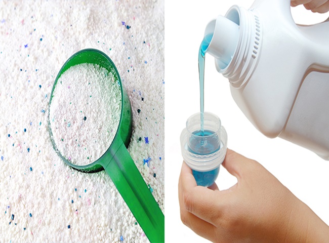 Giặt quần &aacute;o với bột giặt như b&igrave;nh thường