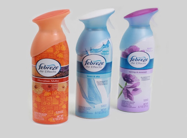 Chai xịt khử mùi tự nhiên giúp xử lý mùi hôi nước tiểu